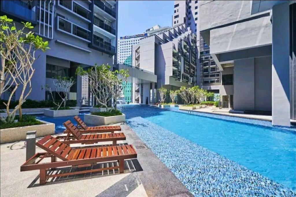 Seaview#Warmth#Netflix#Privatebathtub#Seasideluxurycondo#Imperioresidence Malacca Kültér fotó